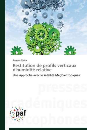 Restitution de profils verticaux d'humidité relative de Ramsés Sivira