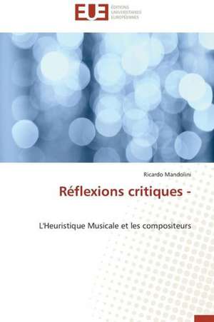 Reflexions Critiques -: Cas de La Zone Cemac de Ricardo Mandolini