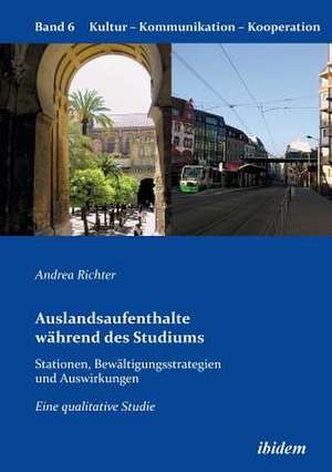 Richter, A: Auslandsaufenthalte während des Studiums - Stati