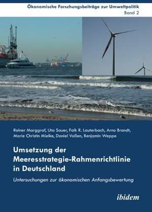 Marggraf, R: Umsetzung der Meeresstrategie-Rahmenrichtlinie