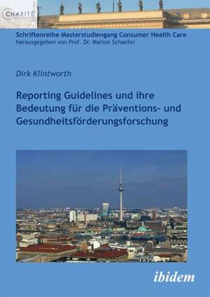 Klintworth, D: Reporting Guidelines und ihre Bedeutung für d de Dirk Klintworth