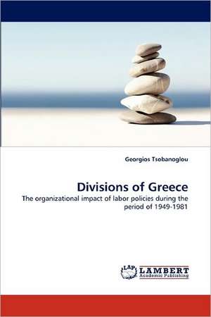 Divisions of Greece de Georgios Tsobanoglou