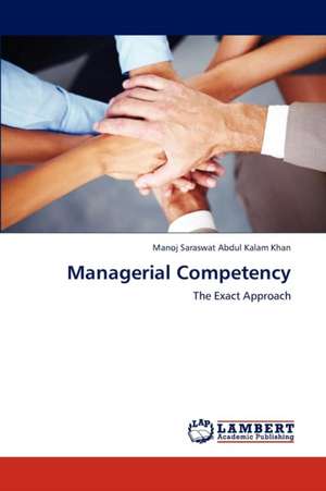 Managerial Competency de Abdul Kalam Khan Manoj Saraswat