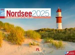 Nordsee - von Ostfriesland bis nach Sylt - ReiseLust Kalender 2025 de Ackermann Kunstverlag