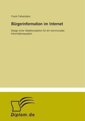 Bürgerinformation im Internet de Frank Falkenstein