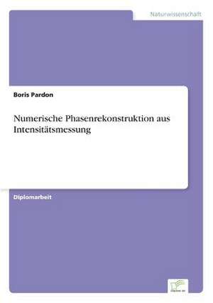 Numerische Phasenrekonstruktion aus Intensitätsmessung de Boris Pardon