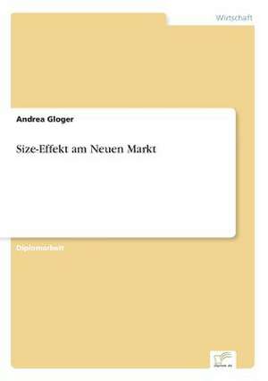 Size-Effekt am Neuen Markt de Andrea Gloger