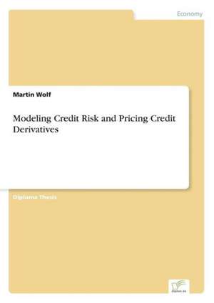 Modeling Credit Risk and Pricing Credit Derivatives de Martin Wolf