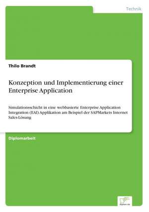 Konzeption und Implementierung einer Enterprise Application de Thilo Brandt