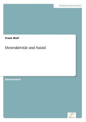 Destruktivität und Suizid de Frank Wolf