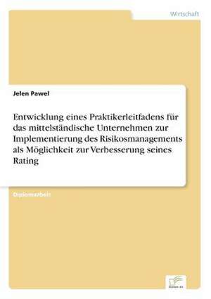 Entwicklung eines Praktikerleitfadens für das mittelständische Unternehmen zur Implementierung des Risikosmanagements als Möglichkeit zur Verbesserung seines Rating de Jelen Pawel