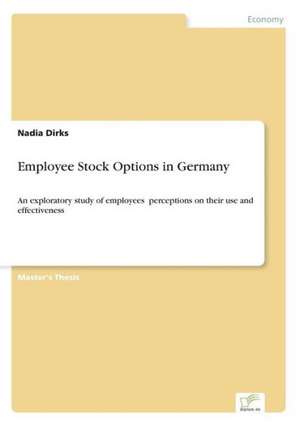 Employee Stock Options in Germany de Nadia Dirks