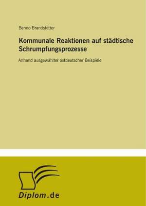 Kommunale Reaktionen Auf Stadtische Schrumpfungsprozesse: Fordert Virtuelle Kommunikation Die Entfremdung? de Benno Brandstetter