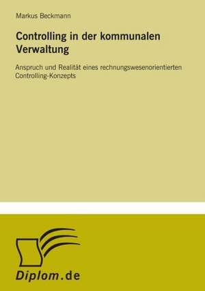 Controlling in Der Kommunalen Verwaltung: Goodwill and Other Intangible Assets de Markus Beckmann