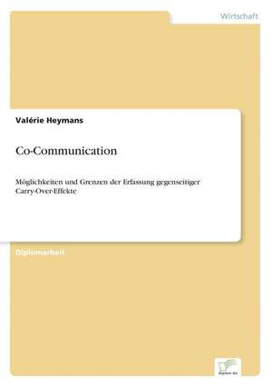 Co-Communication de Valérie Heymans