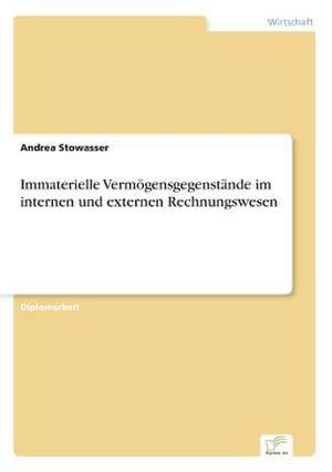 Immaterielle Vermogensgegenstande Im Internen Und Externen Rechnungswesen: Strategische Implikationen Und Handlungsmoglichkeiten Fur Banken de Andrea Stowasser