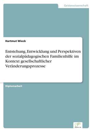 Entstehung, Entwicklung Und Perspektiven Der Sozialpadagogischen Familienhilfe Im Kontext Gesellschaftlicher Veranderungsprozesse: Analyse Von Wertmanagementmassnahmen in Banken de Hartmut Wieck