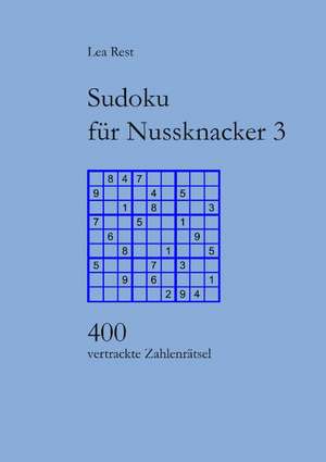 Sudoku für Nussknacker 3 de Lea Rest