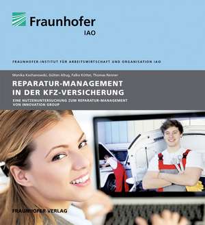 Reparatur-Management in der Kfz-Versicherung de Monika Kochanowski