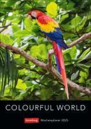 Colourful World Wochenplaner 2025 de Harenberg