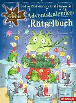 Die Olchis. Adventskalender-Rätselbuch de Erhard Dietl