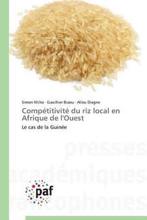 Compétitivité du riz local en Afrique de l'Ouest de Simon N'cho