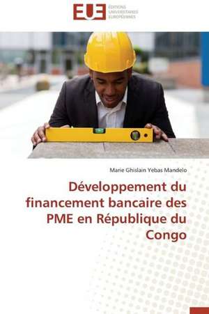 Developpement Du Financement Bancaire Des Pme En Republique Du Congo: Interactions Entre Hommes, Objets Et Nature de Marie Ghislain Yebas Mandelo