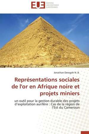 Representations Sociales de L'Or En Afrique Noire Et Projets Miniers: Mesure Et Determinants de Jonathan Derogoh N. B.