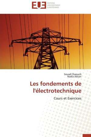 Les Fondements de L'Electrotechnique: Mythe Ou Realite? de Souad Chaouch