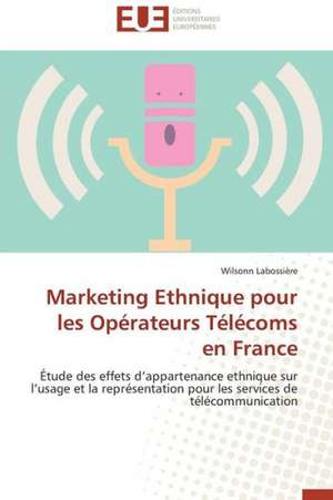 Marketing Ethnique Pour Les Operateurs Telecoms En France: Defis Et Enjeux Dans Le Processus de Decentralisation de Wilsonn Labossière