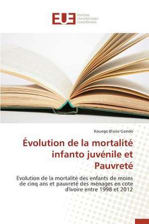 Evolution de La Mortalite Infanto Juvenile Et Pauvrete: Cas Du Service Abr de Kouego Blaise Gondo