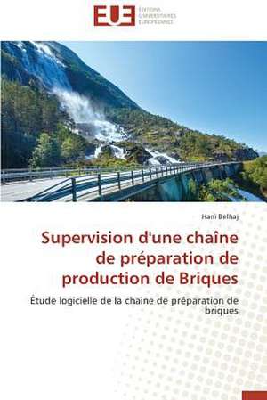 Supervision D'Une Chaine de Preparation de Production de Briques: Nouvelle Approche de Hani Belhaj