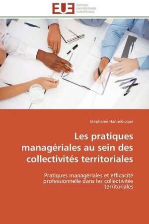 Les Pratiques Manageriales Au Sein Des Collectivites Territoriales: Carrieres Et Promotions de Stéphanie Hannebicque