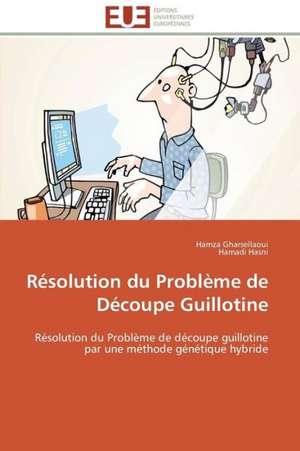 Resolution Du Probleme de Decoupe Guillotine: Outils de Gestion Des Reseaux D'Alimentation En Eau Potable de Hamza Gharsellaoui