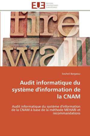 Audit Informatique Du Systeme D'Information de La Cnam: Materiau D'Avenir Pour La Pile Sofc? de Souheil Bargaoui