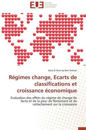 Regimes Change, Ecarts de Classifications Et Croissance Economique: Psychanalyse de La Peur de Sana El Fessi ep Ben Ammar