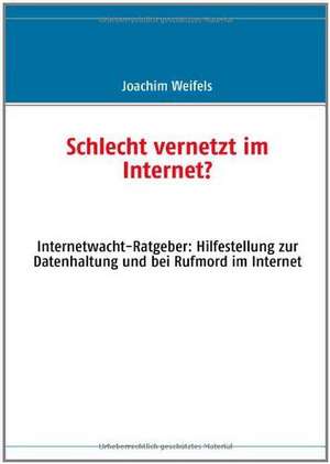 Schlecht vernetzt im Internet? de Joachim Weifels