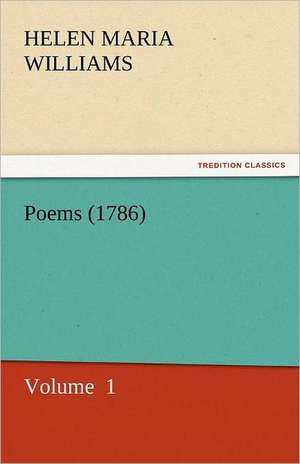 Poems (1786) de Helen Maria Williams