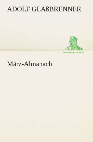 März-Almanach de Adolf Glaßbrenner