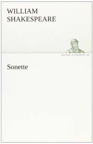 Sonette de William Shakespeare