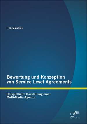 Bewertung Und Konzeption Von Service Level Agreements: Beispielhafte Darstellung Einer Multi-Media-Agentur de Henry Voßiek