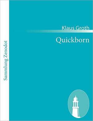 Quickborn de Klaus Groth