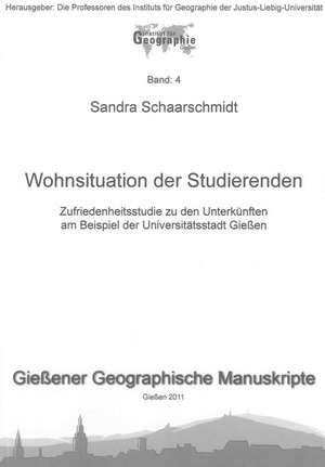 Wohnsituation der Studierenden de Sandra Schaarschmidt