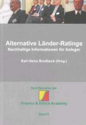 Alternative Länder-Ratings de Karl-Heinz Brodbeck