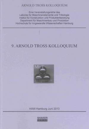 9. Arnold Tross Kolloquium de Erik Kuhn