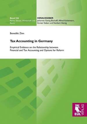 Tax Accounting in Germany de Benedikt Zinn