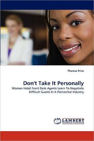 Don't Take It Personally de Theresa Price