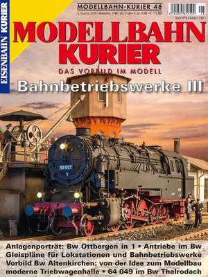 Modellbahn-Kurier 48 Bahnbetriebswerke 3