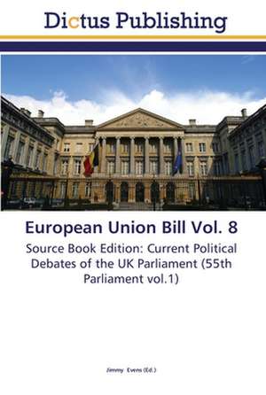 European Union Bill Vol. 8 de Jimmy Evens