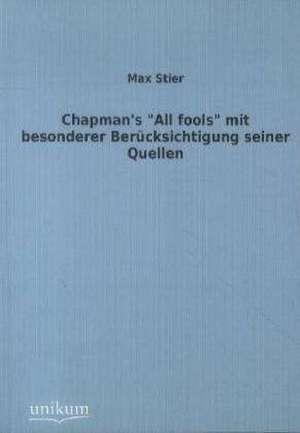 Chapman's de Max Stier